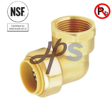 Alta Qualidade NSF Chumbo Latão push fit Connector Coupling